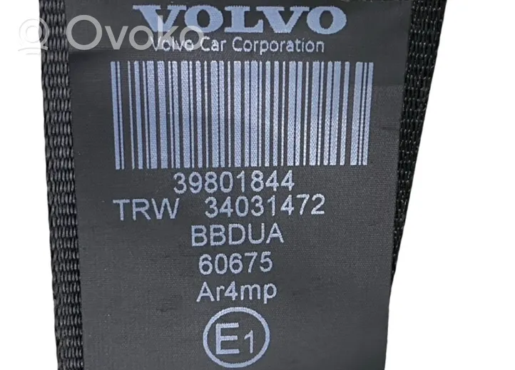 Volvo XC60 Ceinture de sécurité arrière 39801844