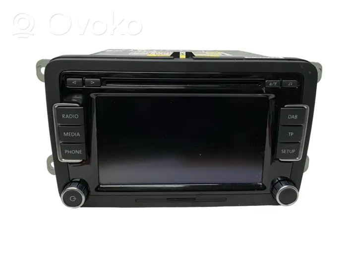 Volkswagen Tiguan Radio/CD/DVD/GPS-pääyksikkö 3C8035195A