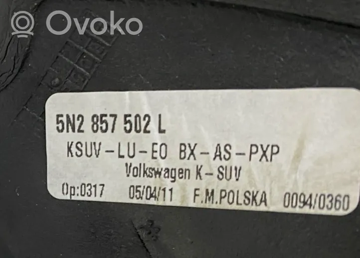 Volkswagen Tiguan Etuoven sähköinen sivupeili 5N2857502L