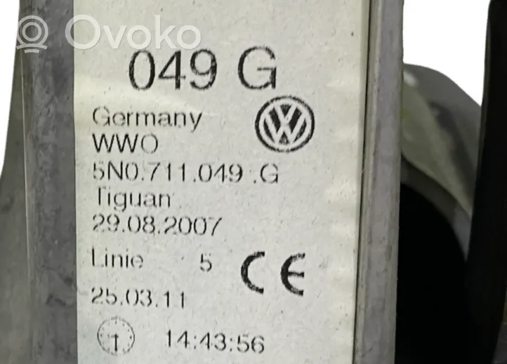 Volkswagen Tiguan Selettore di marcia/cambio (interno) 5N0711049G