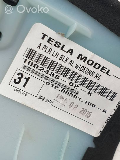 Tesla Model S B-pilarin verhoilu (yläosa) 100248802K
