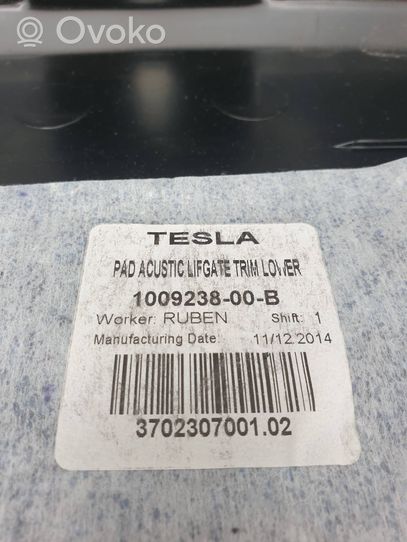 Tesla Model S Tapicerka bagażnika / Komplet 100923800B