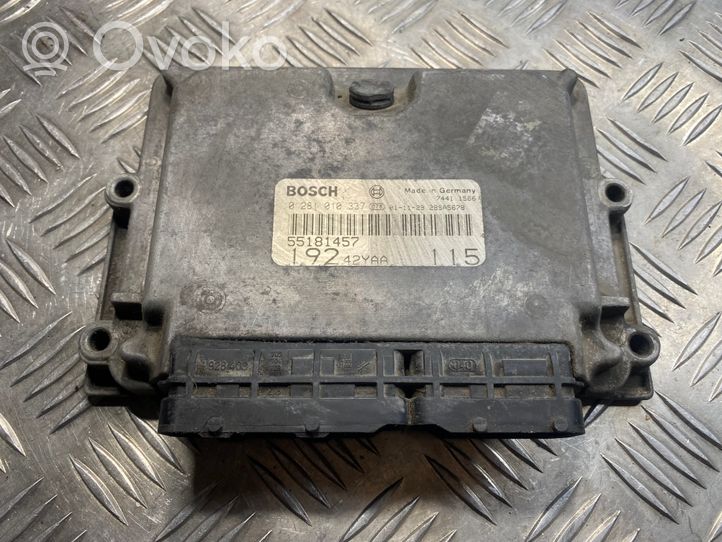 Fiat Stilo Centralina/modulo del motore 55181457