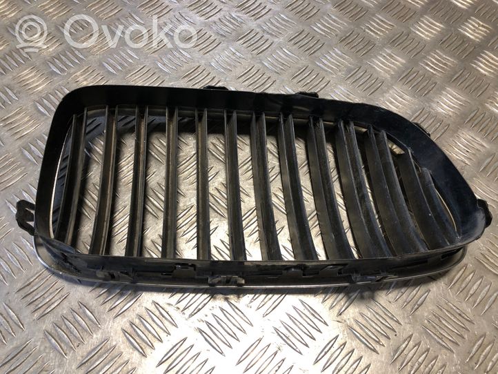 BMW 5 F10 F11 Griglia superiore del radiatore paraurti anteriore 7261355