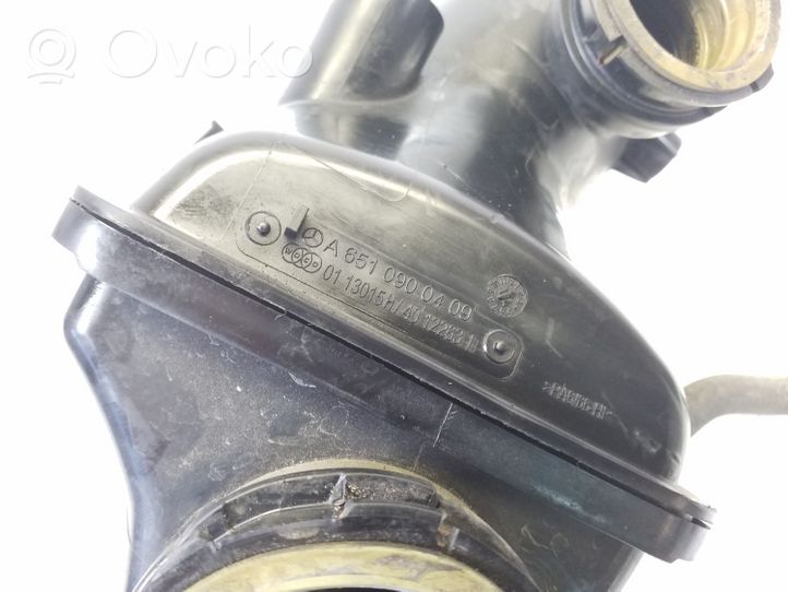 Mercedes-Benz A W176 Tuyau d'admission d'air turbo A6510900409