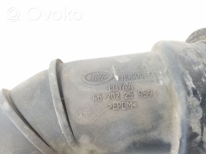 Land Rover Range Rover L322 Parte del condotto di aspirazione dell'aria 4620225959