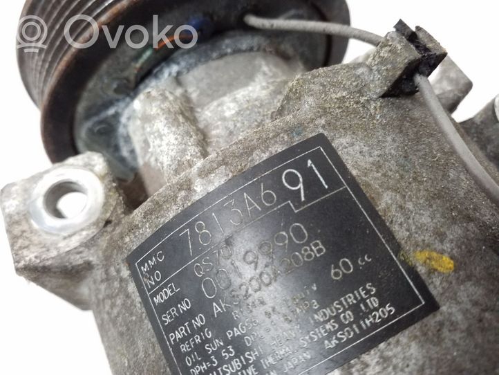 Mitsubishi ASX Compressore aria condizionata (A/C) (pompa) 7813A691