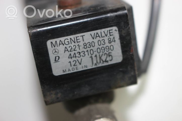 Mercedes-Benz S W221 Nestekaasun sähkömagneettinen venttiili solenoidi (LPG) A2218300384