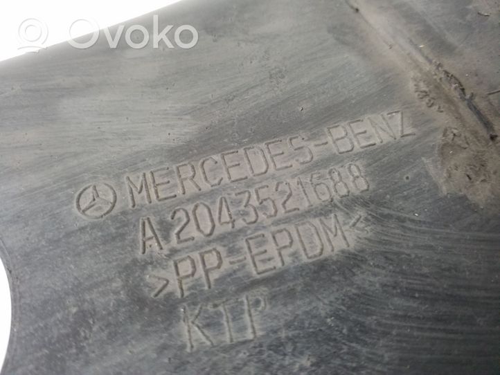 Mercedes-Benz E C207 W207 Couvre soubassement arrière A2043521688