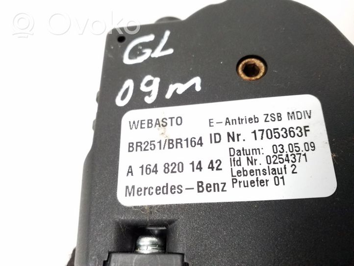 Mercedes-Benz GL X164 Moottori/käyttölaite A1648201442