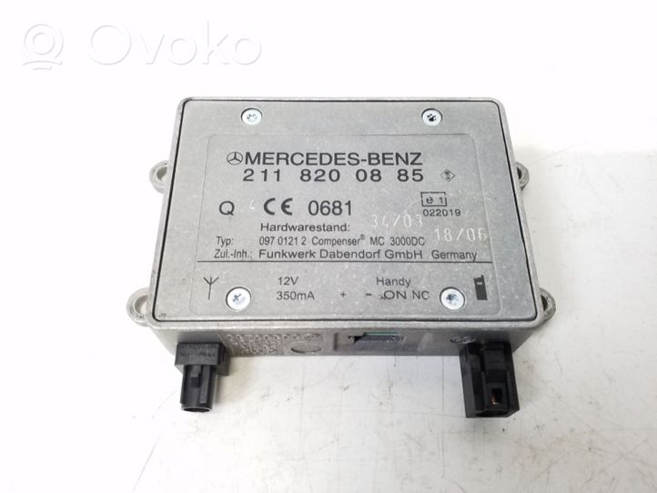 Mercedes-Benz GL X164 Antenos stiprintuvas A2118200885