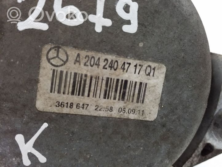 Mercedes-Benz E C207 W207 Wspornik / Mocowanie silnika A2042404717