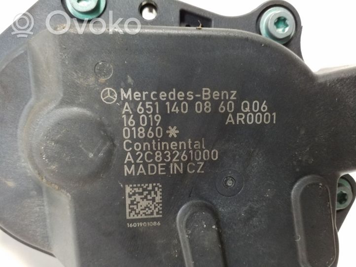 Mercedes-Benz E C207 W207 EGR valve 