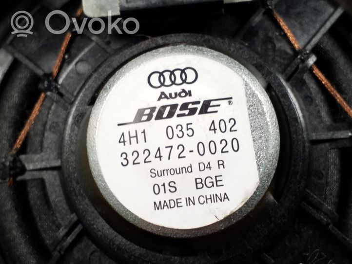 Audi A8 S8 D4 4H Altoparlante portiera anteriore 4H1035402