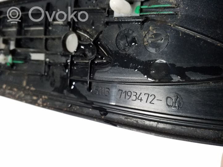 BMW 5 GT F07 Takaoven kynnyksen suojalista 7193476