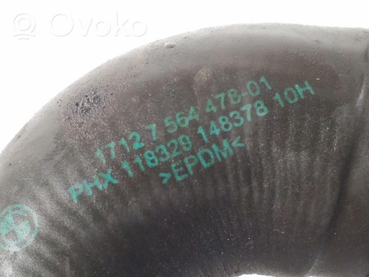 BMW 1 E82 E88 Engine coolant pipe/hose 7564478