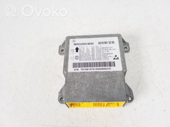 Mercedes-Benz CLS C218 X218 Module de contrôle airbag A2189015200