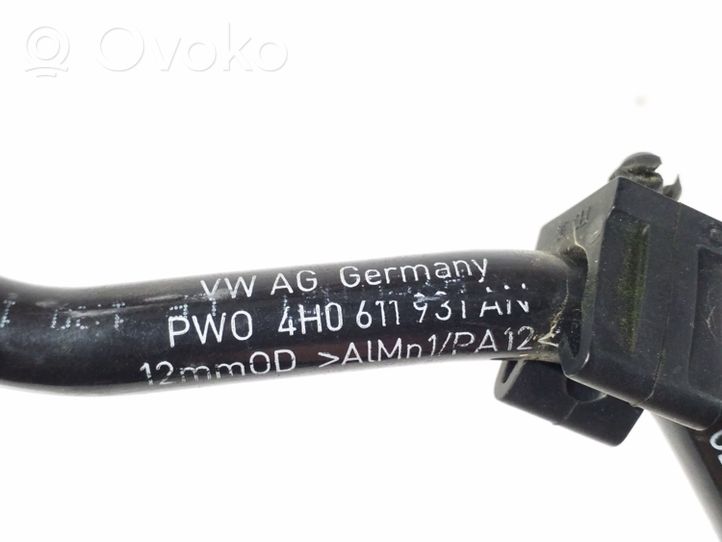 Audi A8 S8 D4 4H Rura / Wąż dolotowy powietrza 4H0611931AN