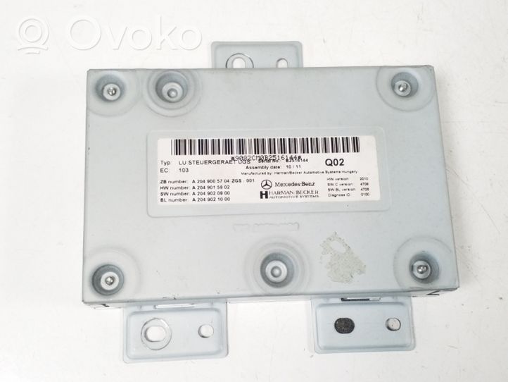 Mercedes-Benz ML W164 Controllo multimediale autoradio A2049005704