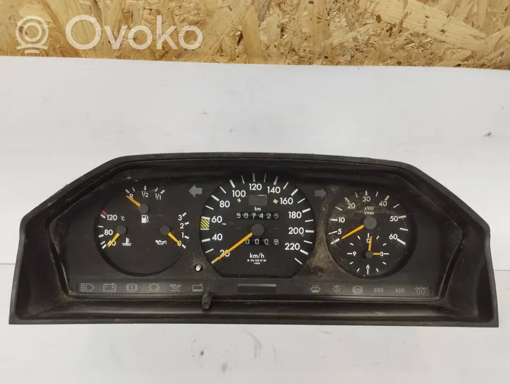 Mercedes-Benz E W124 Compteur de vitesse tableau de bord 1245439822