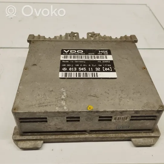 Mercedes-Benz E W124 Sterownik / Moduł ECU 0135451132