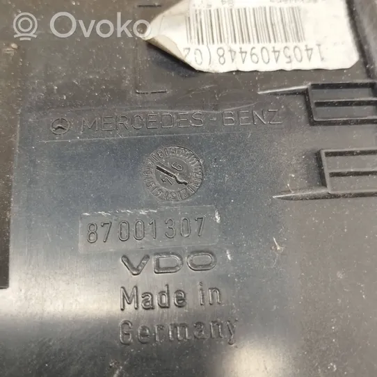 Mercedes-Benz S W140 Tachimetro (quadro strumenti) 1405409448