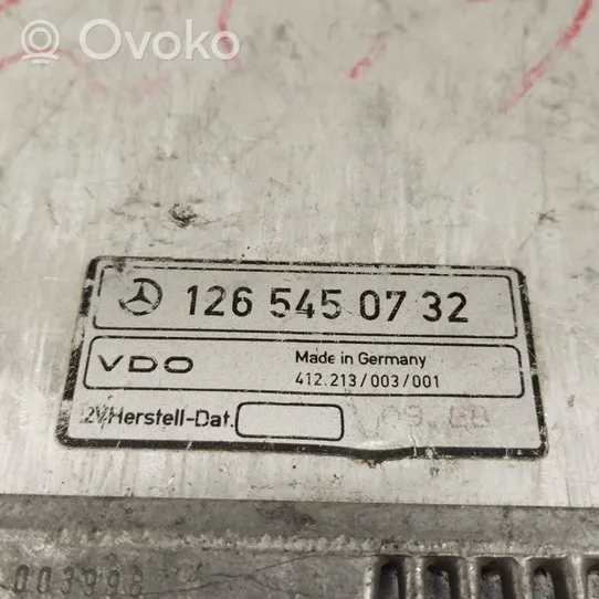 Mercedes-Benz S W126 Komputer / Sterownik ECU silnika 1265450732