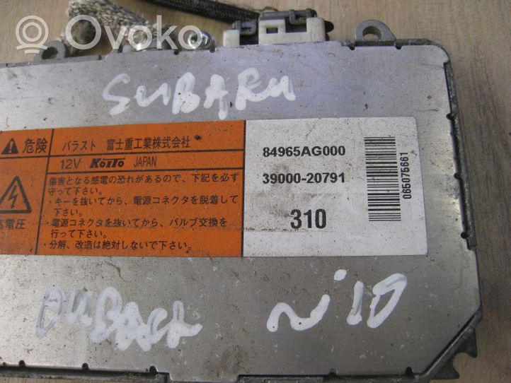 Subaru Forester SH Modulo di zavorra faro Xenon 84965AG000