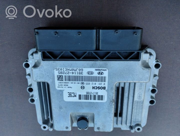 Hyundai Tucson JM Dzinēja vadības bloks 0281012655