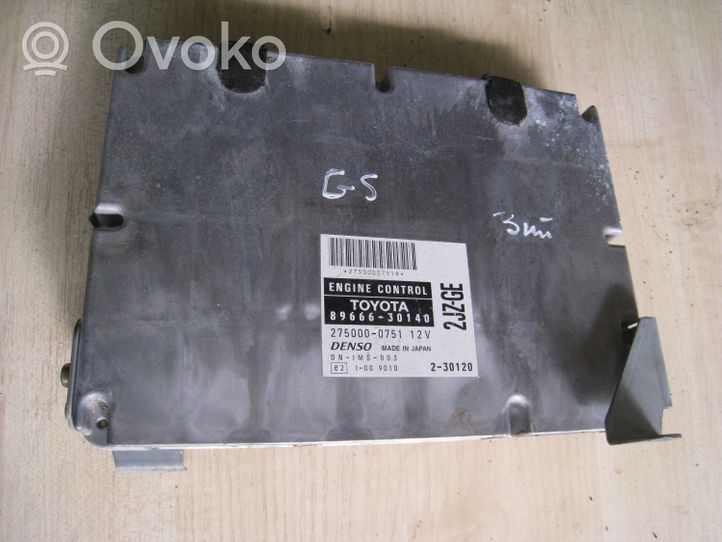 Lexus GS 300 400 430 Centralina/modulo del motore 8966630140