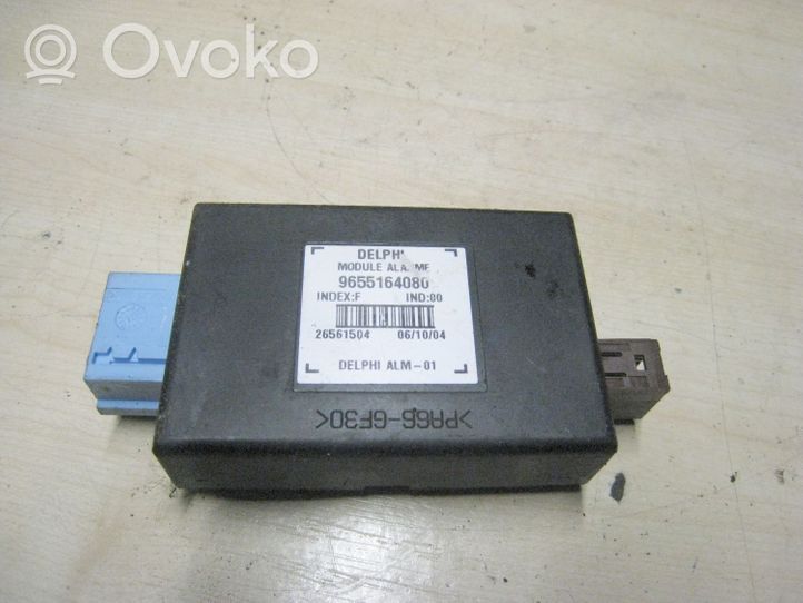 Citroen C4 I Sterownik / Moduł alarmu 9655164080