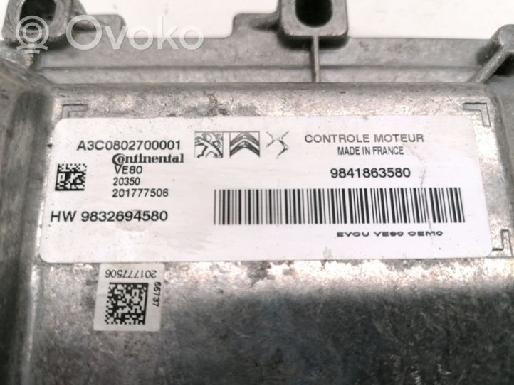 Peugeot 208 Calculateur moteur ECU 9832694580