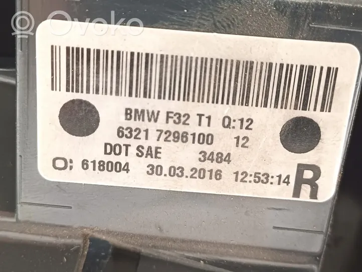 BMW 4 F32 F33 Luci posteriori 63217296100