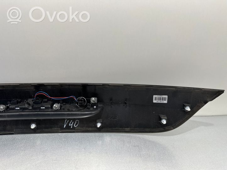 Volvo V40 Cross country Barra luminosa targa del portellone del bagagliaio 01042057014