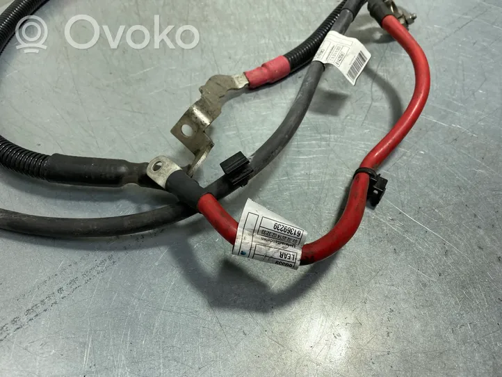 Opel Grandland X Câble de batterie positif 9813453