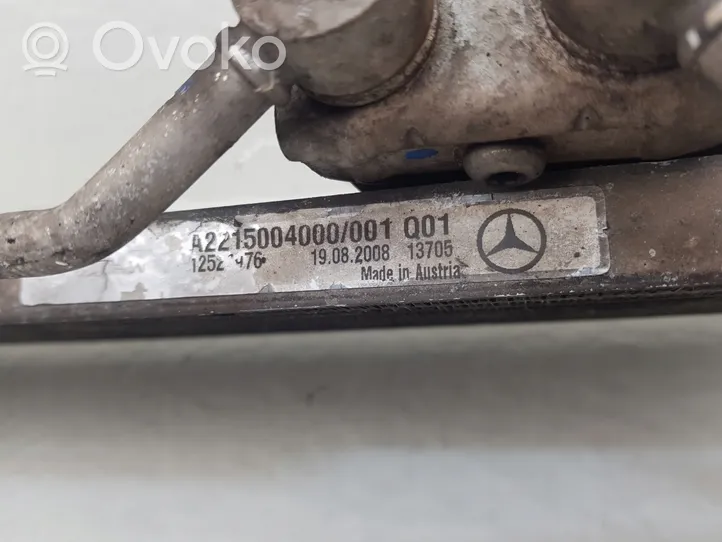 Mercedes-Benz S W221 Chłodnica oleju skrzyni A2215004000