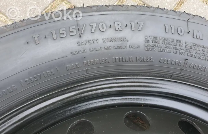 Mercedes-Benz E W212 R17 spare wheel 2124000002