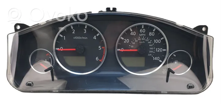 Nissan Pathfinder R51 Compteur de vitesse tableau de bord 24810EB25C