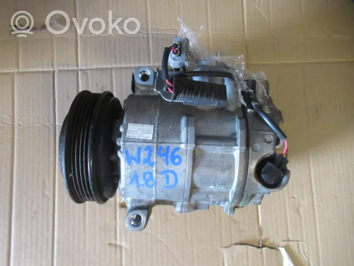 Mercedes-Benz B W246 W242 Ilmastointilaitteen kompressorin pumppu (A/C) 4472806541