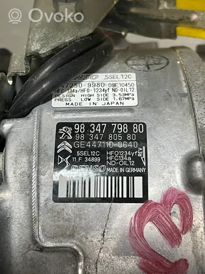 Opel Mokka X Air conditioning (A/C) compressor (pump) 