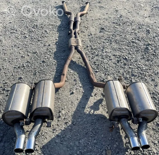 BMW 5 E60 E61 Double Muffler 