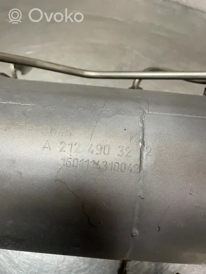 Mercedes-Benz E W212 Katalizators, FAP/DPF cieto daļiņu filtrs A2124903292