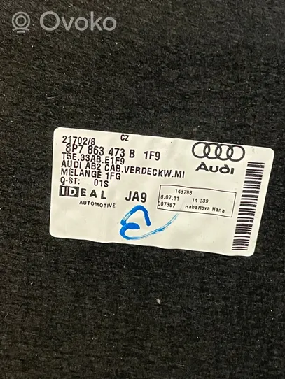 Audi A3 S3 8P Isolamento acustico bagagliaio 