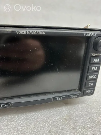 Toyota Corolla Verso E121 Radio/CD/DVD/GPS-pääyksikkö 86120-64020