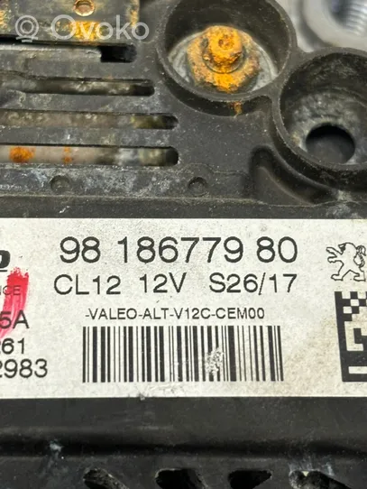 Citroen C3 Generaattori/laturi 9818677980
