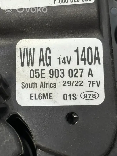 Volkswagen Polo VI AW Generaattori/laturi 05E903027A