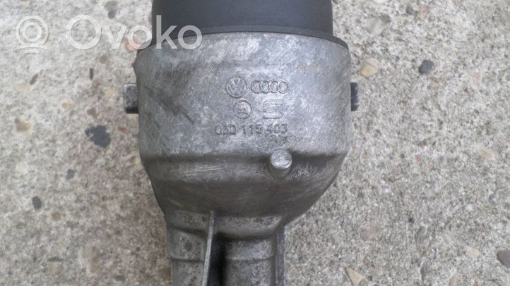 Skoda Fabia Mk2 (5J) Supporto di montaggio del filtro dell’olio 03d115403