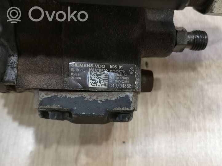 Nissan Qashqai Polttoaineen ruiskutuksen suurpainepumppu S189