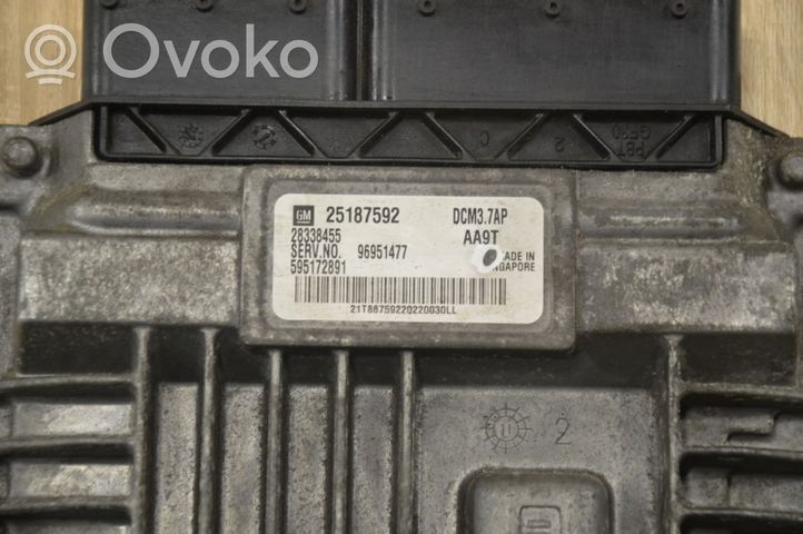 Chevrolet Captiva Komputer / Sterownik ECU i komplet kluczy S179