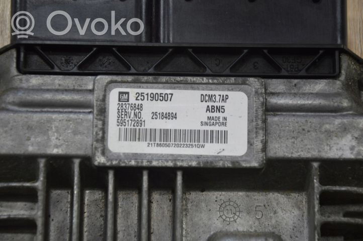 Opel Antara Komputer / Sterownik ECU i komplet kluczy S154